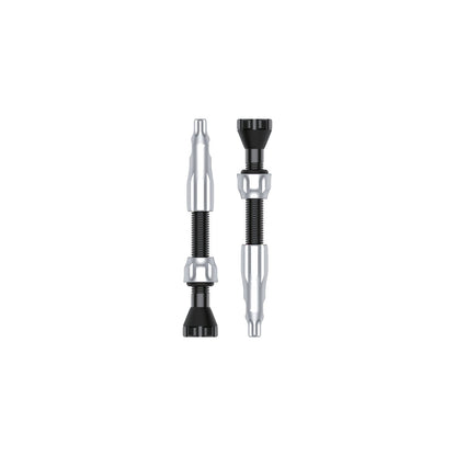 Lot de 2 Valves Tubeless LEZYNE CNC 44mm Argent