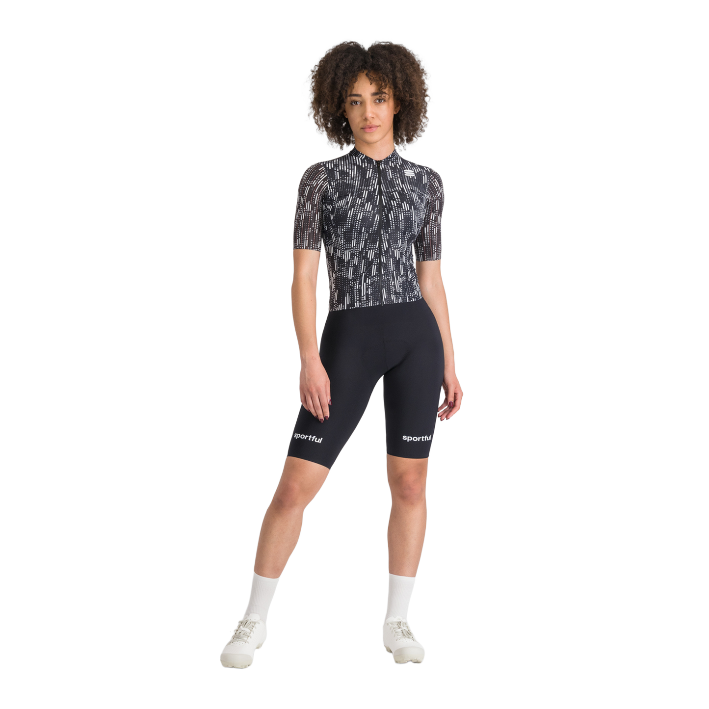 Combinaison SPORTFUL G-SUIT Manches Courtes Femme Noir/Blanc