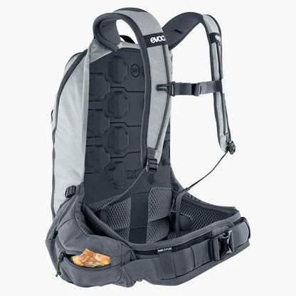 Sac à Dos avec Dorsale EVOC TRAIL PRO 16L Gris