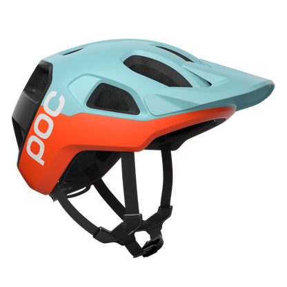 Casque VTT POC CULARIS Bleu/Orange Matt