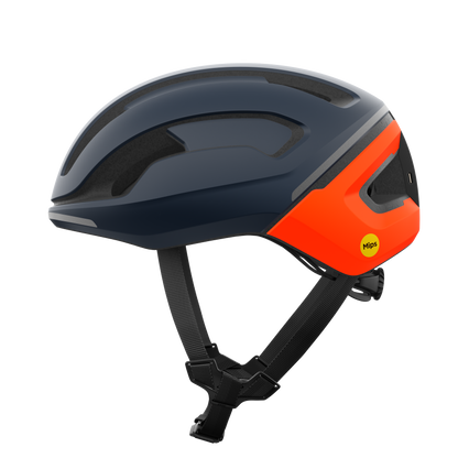 Casque Route POC OMNE BEACON MIPS Bleu/Orange Matt