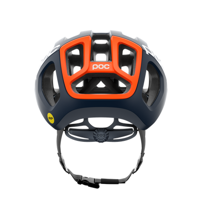 Casque Route POC OMNE AIR MIPS Marine/Orange Matt