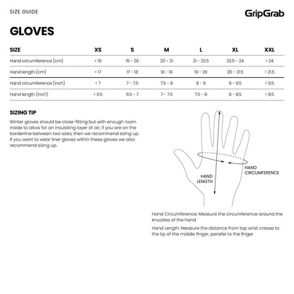 Gants GRIPGRAB RIDE 2 WATERPROOF Jaune