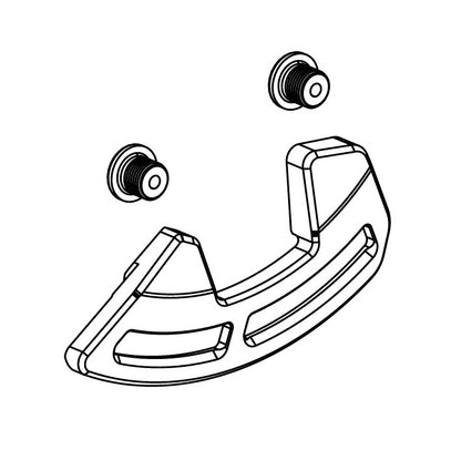 Bash Guard SRAM XX T-TYPE D1 (x1) — schéma technique du bashguard