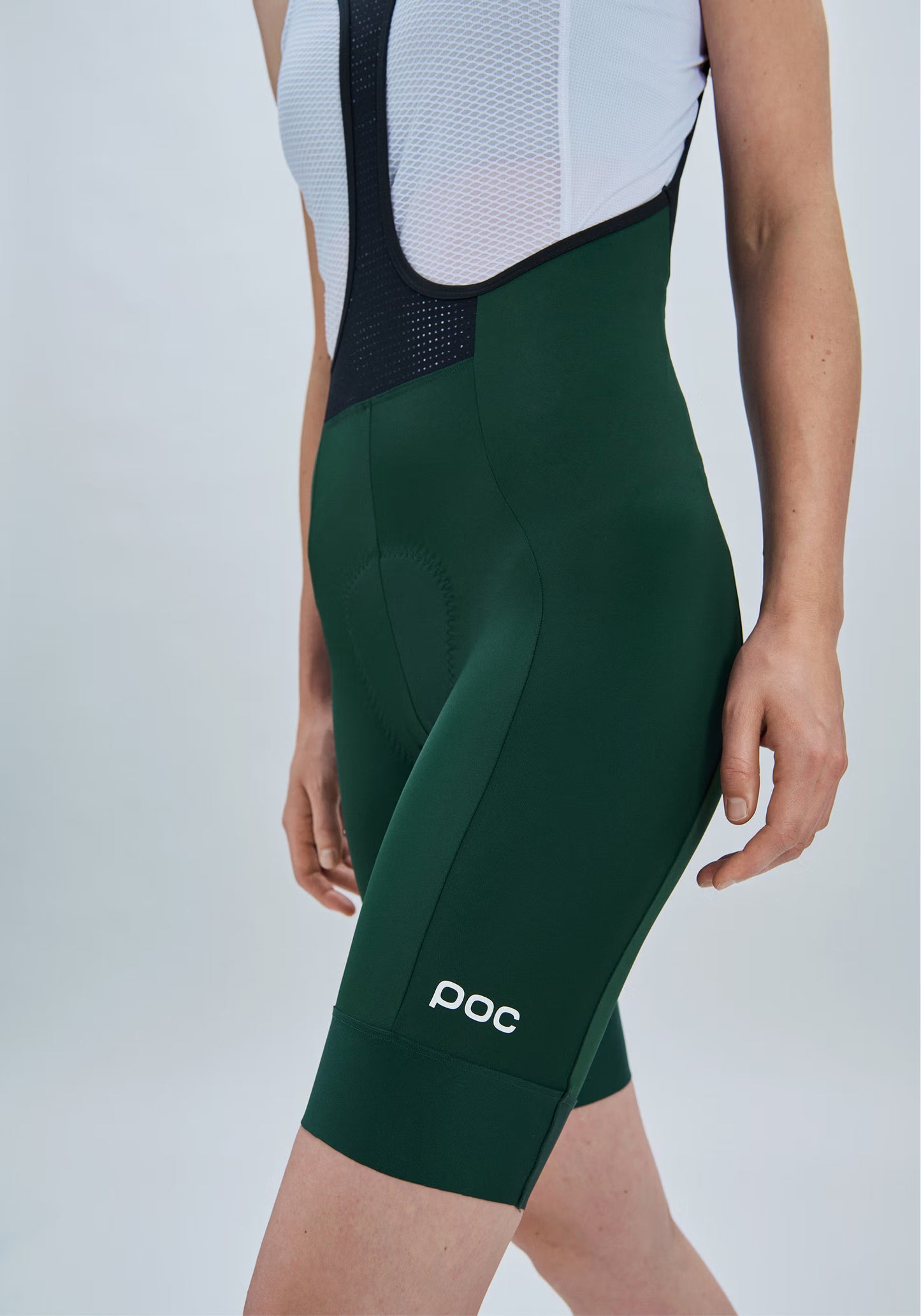 Cuissard Court à Bretelles POC CADENCE Femme Vert
