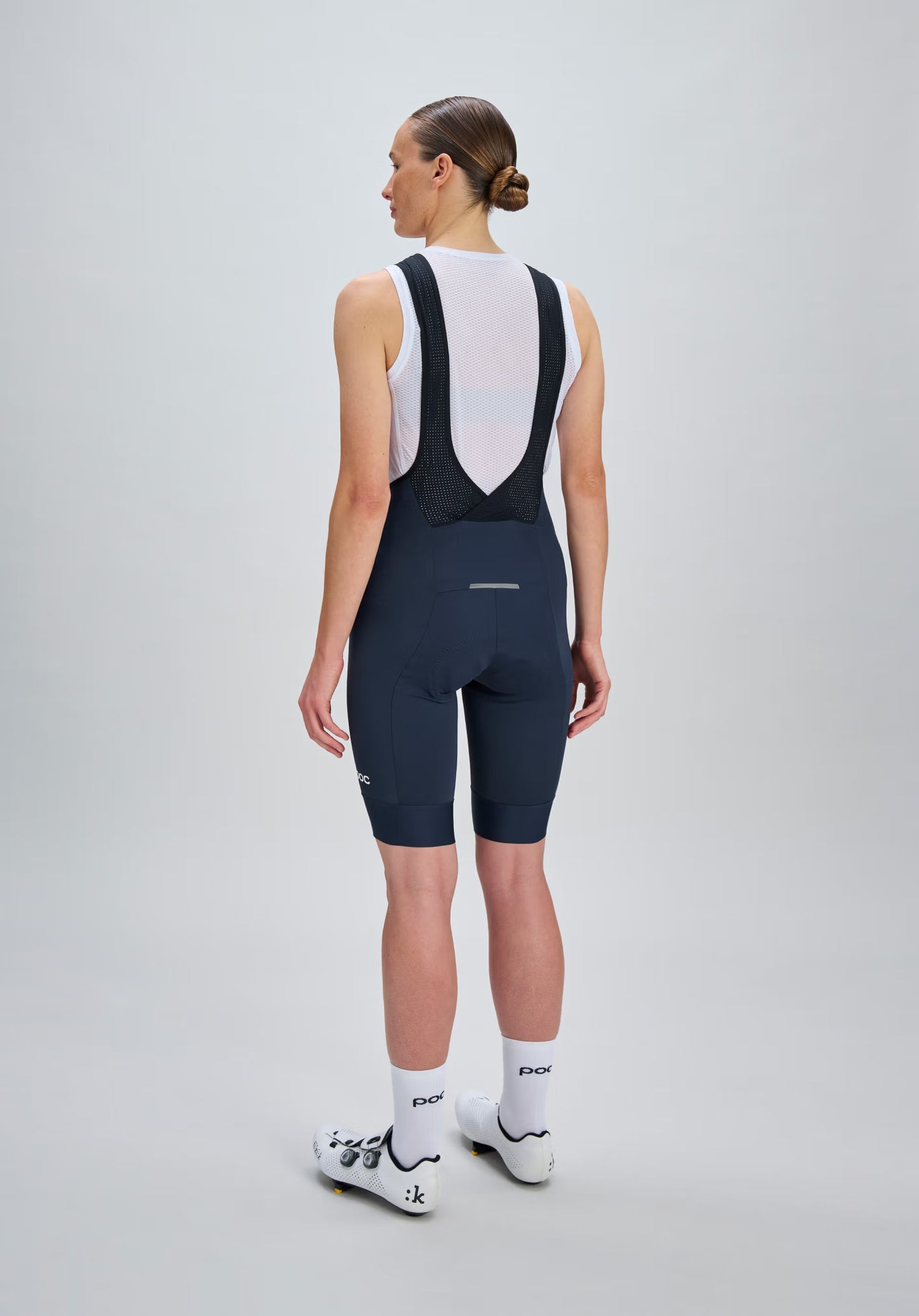 Cuissard Court à Bretelles POC CADENCE Femme Marine