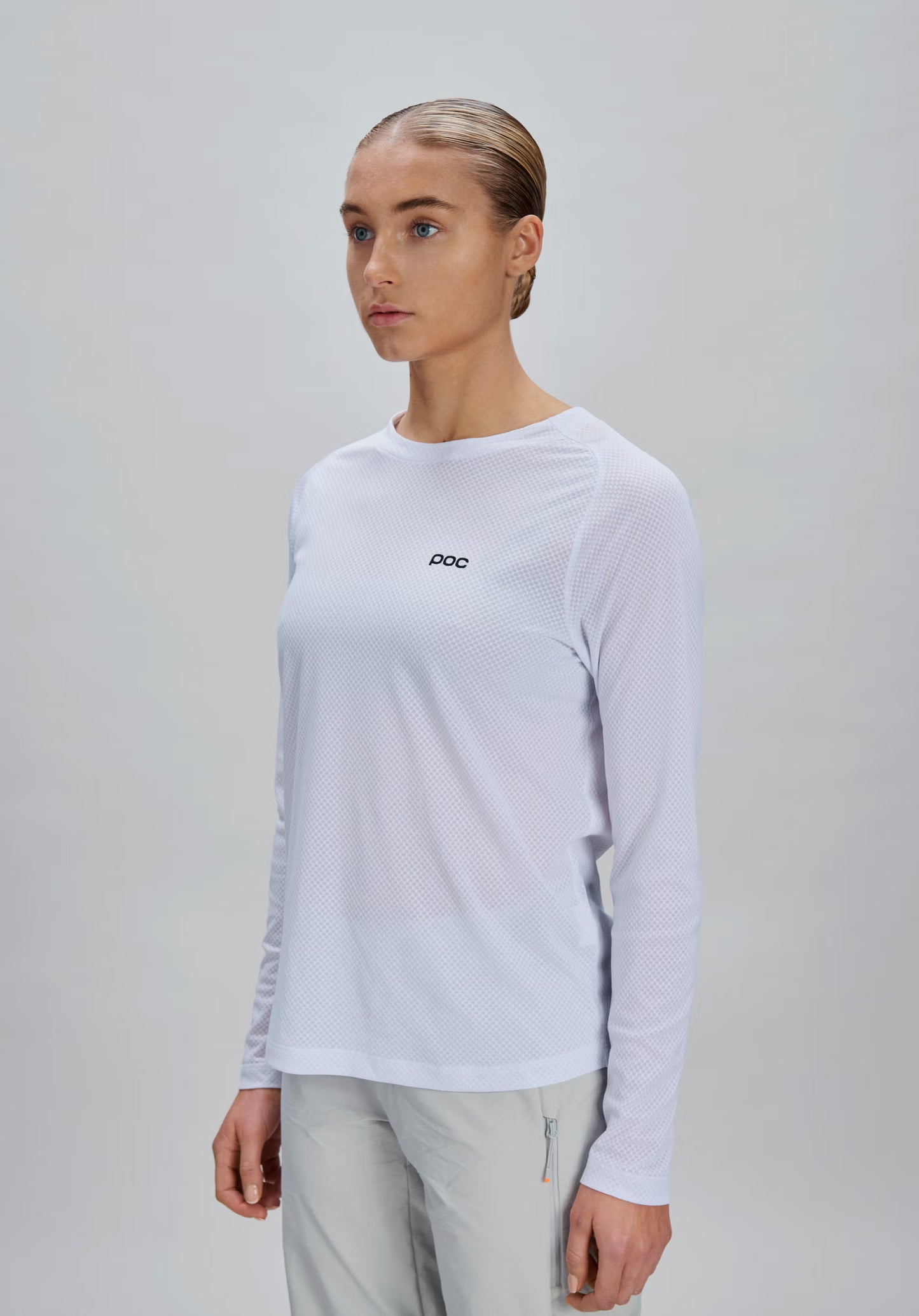 Maillot POC MOTION AIR Manches Longues Femme Blanc