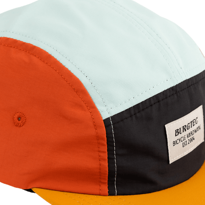 Casquette BURGTEC COURIER FIVE PANEL Moutarde