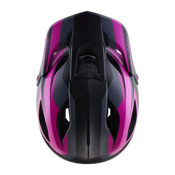 Casque VTT TROY LEE DESIGNS STAGE 2 HIGH VIZ Gris/Neon Fuschia