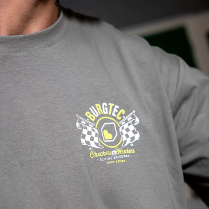 T-Shirt BURGTEC ALPINE SPEEDWAY Gris