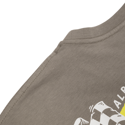 T-Shirt BURGTEC ALPINE SPEEDWAY Gris