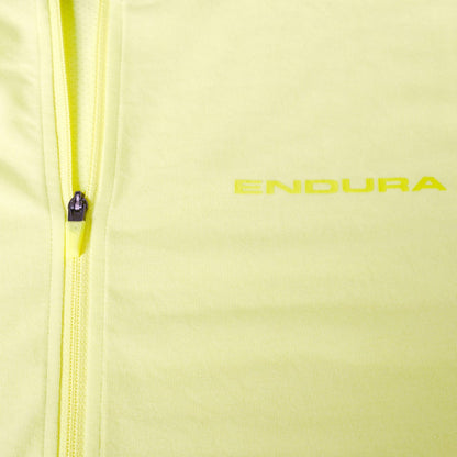 Maillot ENDURA LOOP ZIPPED Manches Courtes Oilseed