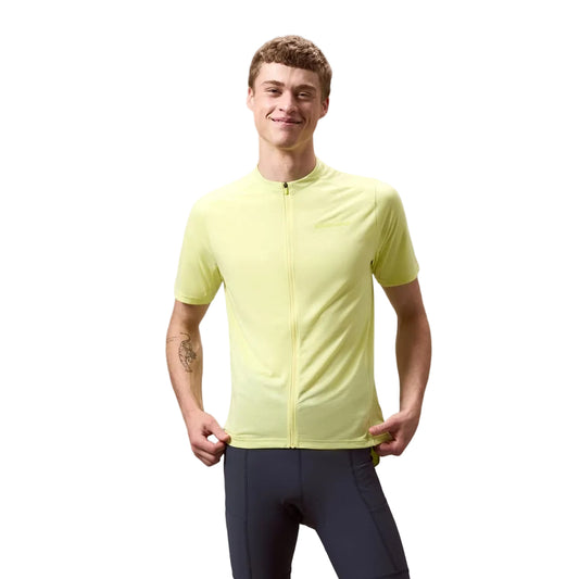 Maillot ENDURA LOOP ZIPPED Manches Courtes Oilseed
