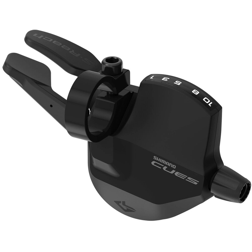 Commande de Vitesse Droite SHIMANO CUES 10V SL-U6050 Short Reach Indicateur