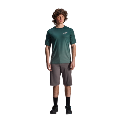 Maillot ALPINESTARS A-DURA RISE Manches Courtes Vert