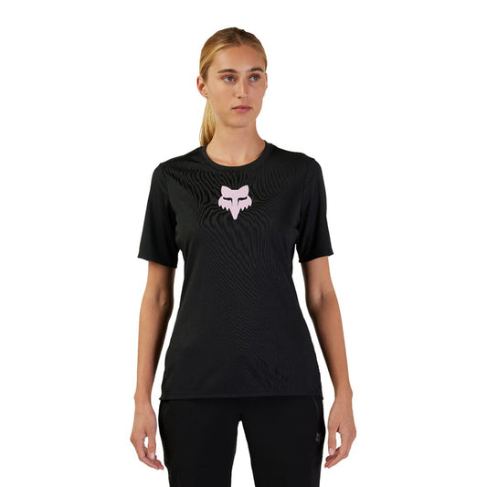 Maillot FOX RANGER Femme Manches Courtes Noir