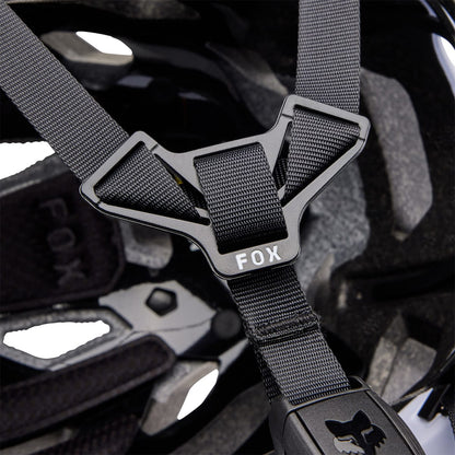 Casque VTT/Gravel FOX CROSSFRAME PRO MIPS SOLIDS Blanc