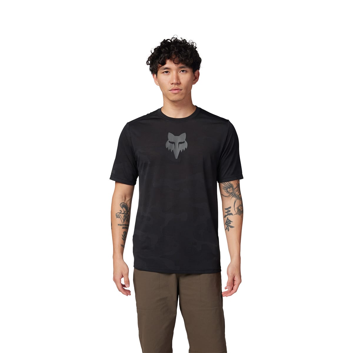 Maillot FOX RANGER TRU DRI Manches Courtes Noir