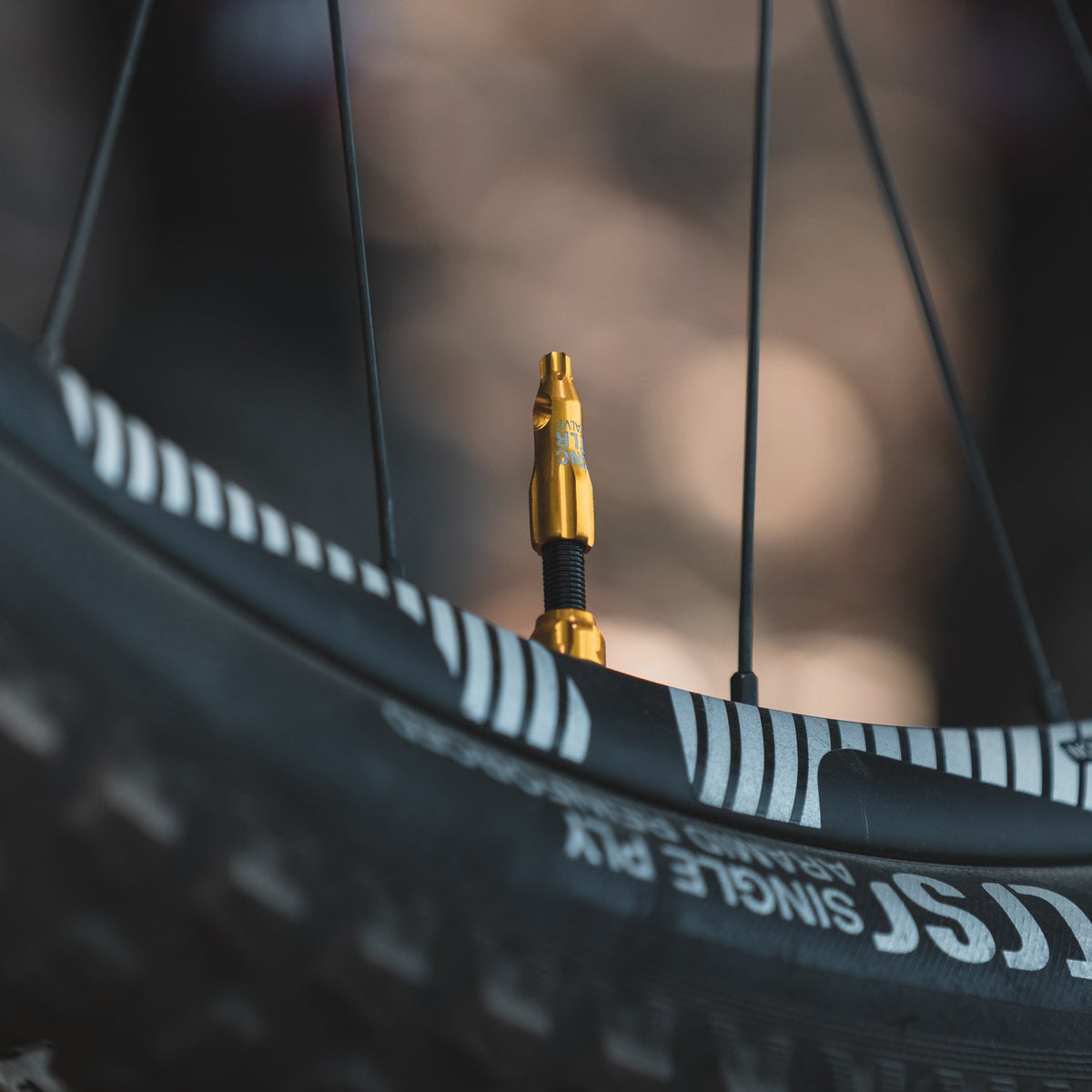 Capuchon de Valve LEZYNE CNC Rouge