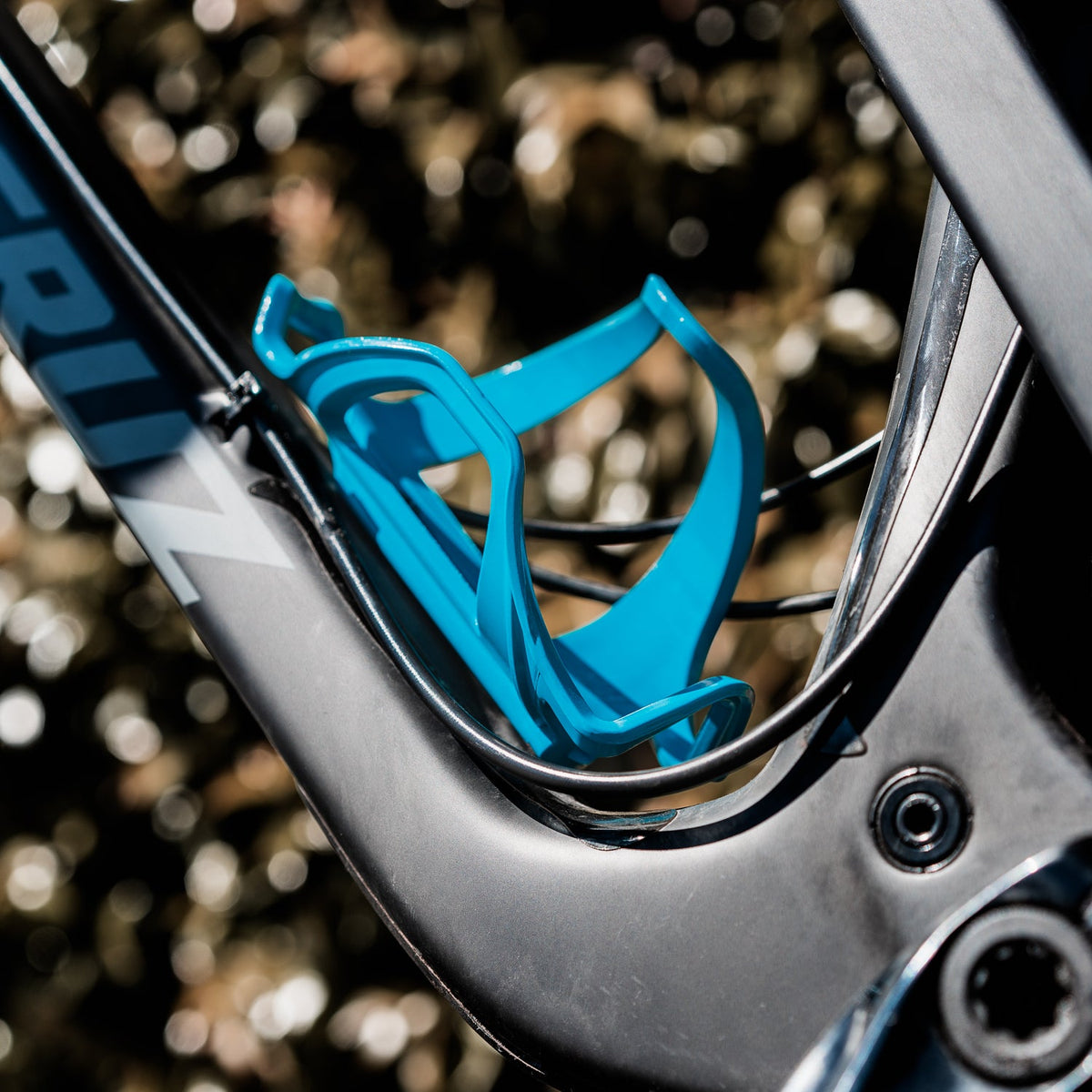 Porte-Bidon LEZYNE FLOW CAGE E SL-L Tirage Gauche Bleu