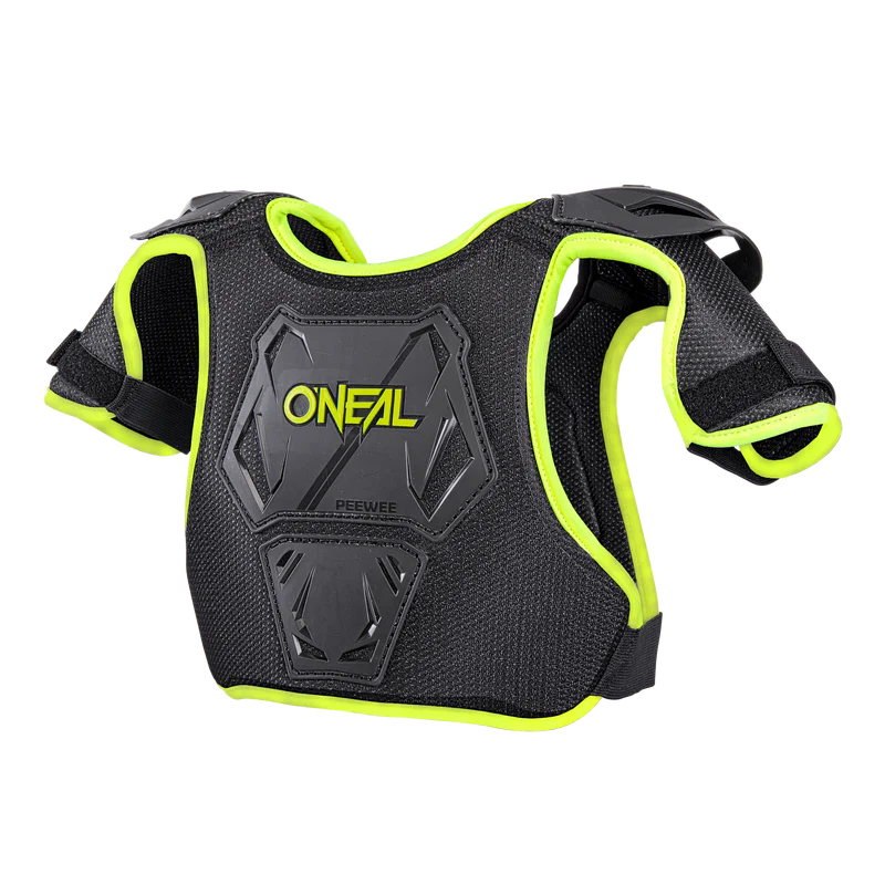 Plastron O'NEAL PEEWEE Junior Jaune Fluo
