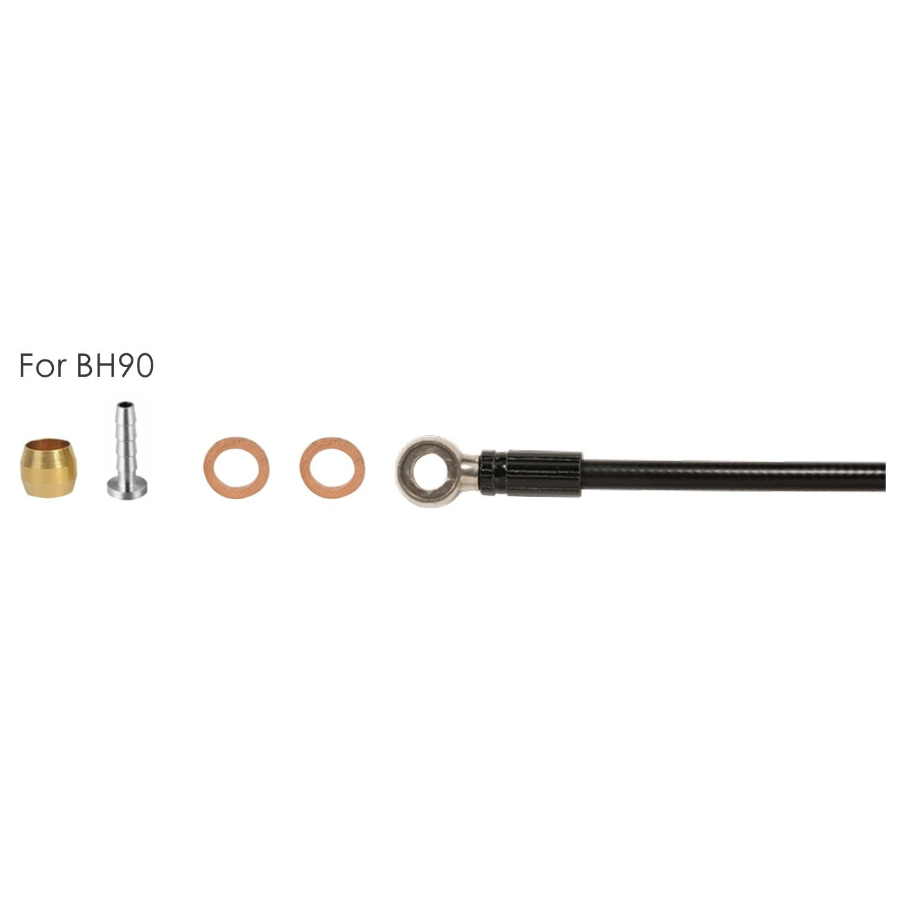 Kit Durite ELVEDES pour SHIMANO SM-BH 90 Banjo