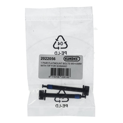Vis de Fixation Etrier Arrière ELVEDES FM Shimano M5x43 Type C