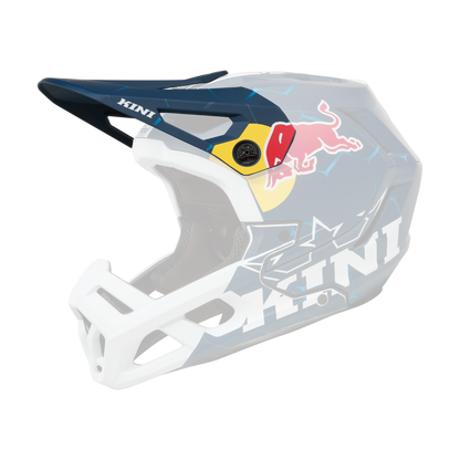 Casque VTT O'NEAL EC KINI RED BULL 1.0 Blanc/Bleu