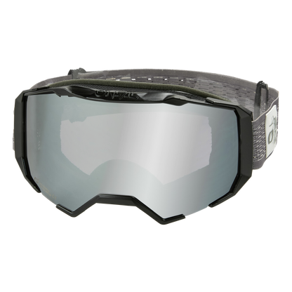 Masque O'NEAL B-22 STATIC Gris Écran Silver Mirror