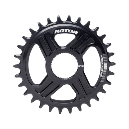 Plateau Mono 9/10/11V ROTOR noQ-RING Direct Mount pour Hawk/Raptor/Kapic/2INPowerDM/INPowerDM — vue du plateau sur fond blanc