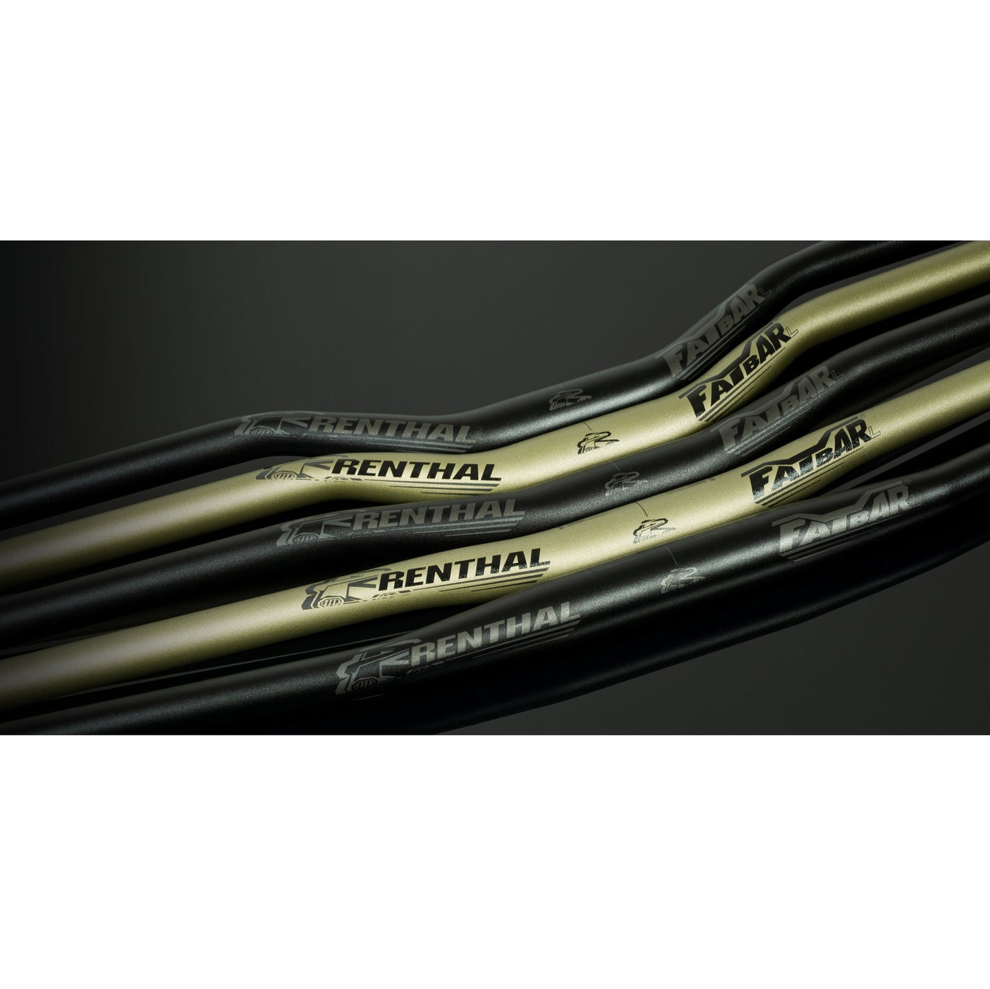 Cintre RENTHAL V3 FATBAR LITE Rise Plat 780mm Or