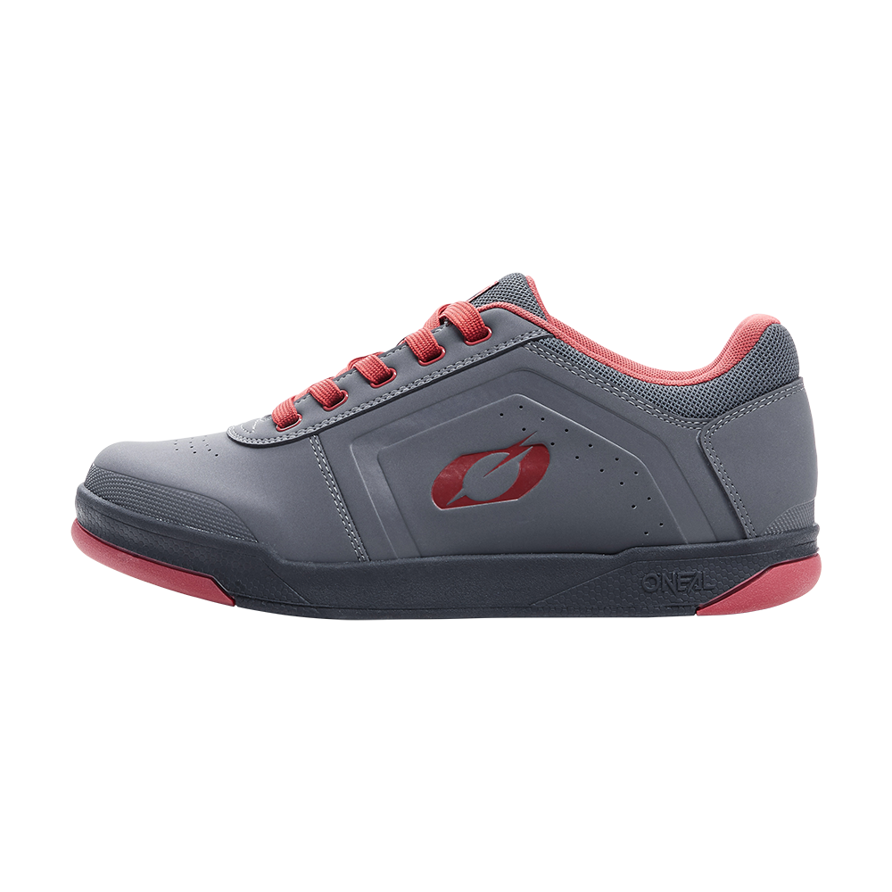 Chaussures VTT O'NEAL PINNED FLAT Gris/Rouge