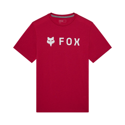 T-Shirt Technique FOX ABSOLUTE TRUDRI Manches Courtes Cranberry