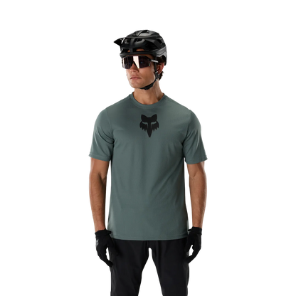 Maillot FOX RANGER FOX HEAD Manches Courtes Vert Sauge