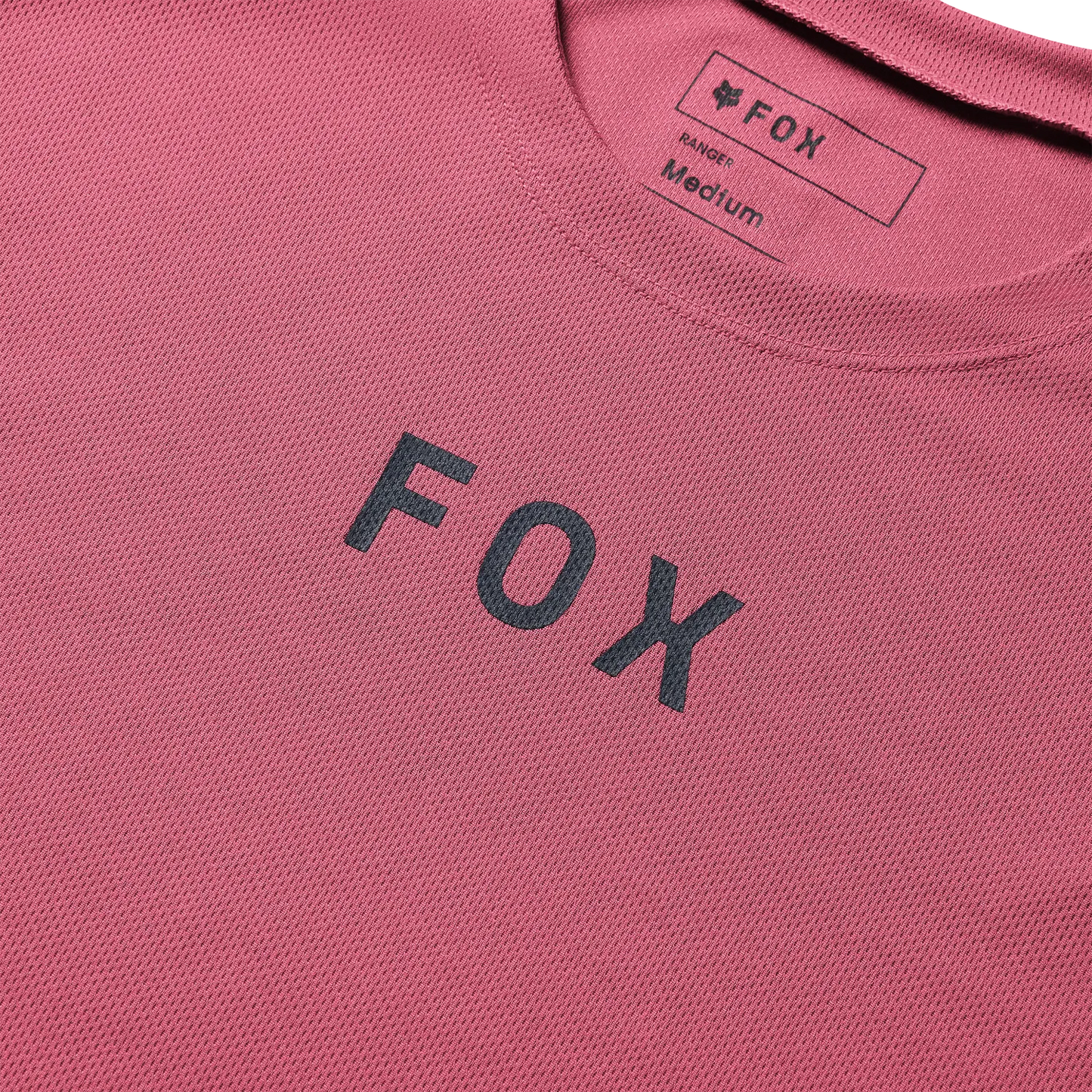 Maillot FOX RANGER WORDMARK Manches Courtes Berry