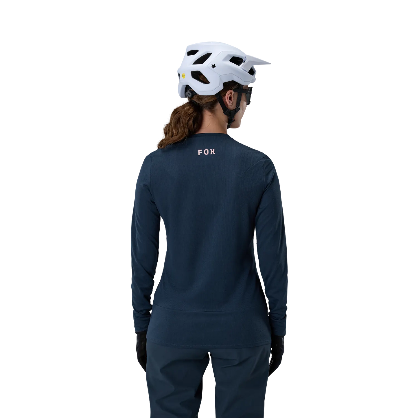 Maillot FOX RANGER FOX HEAD Femme Manches Longues Bleu