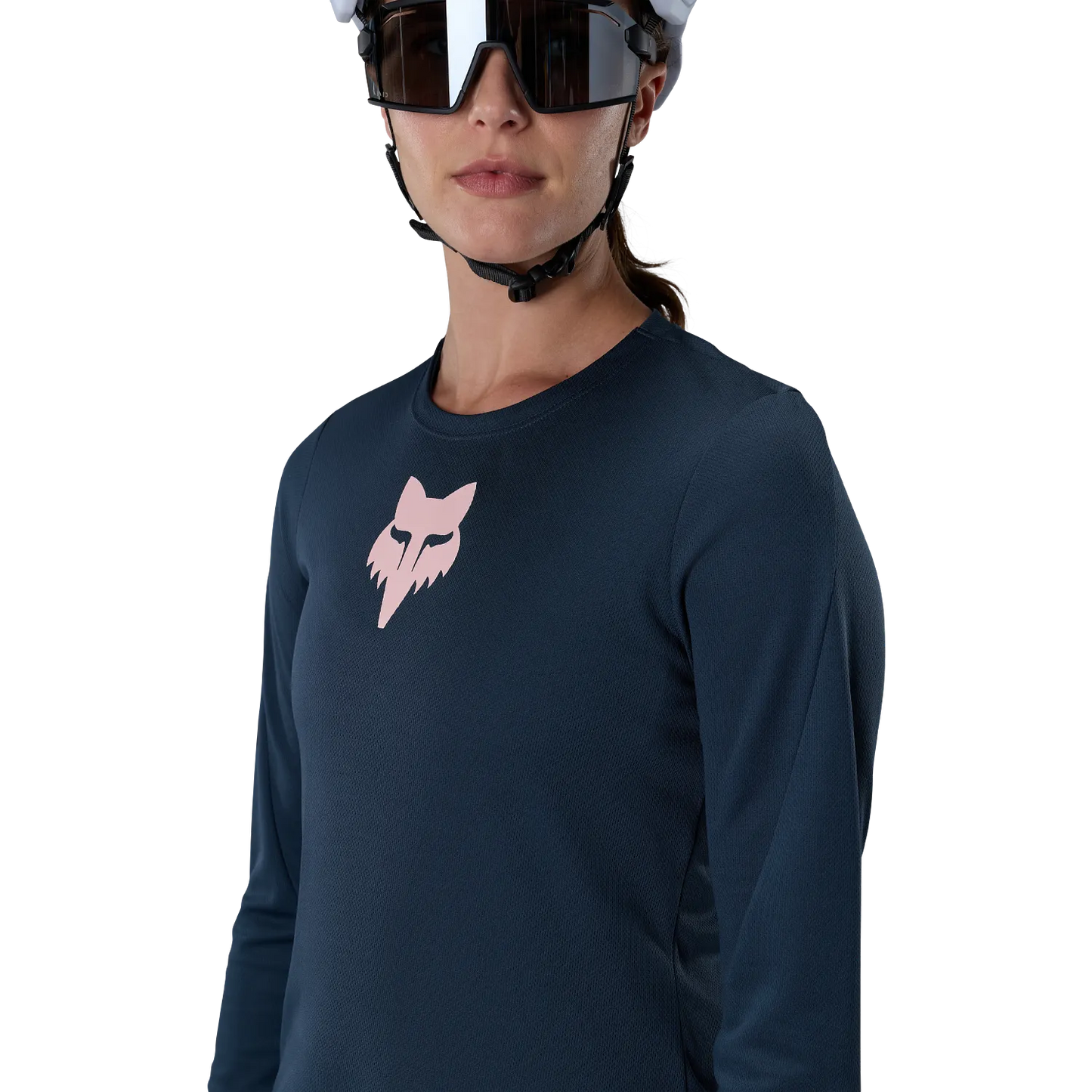 Maillot FOX RANGER FOX HEAD Femme Manches Longues Bleu