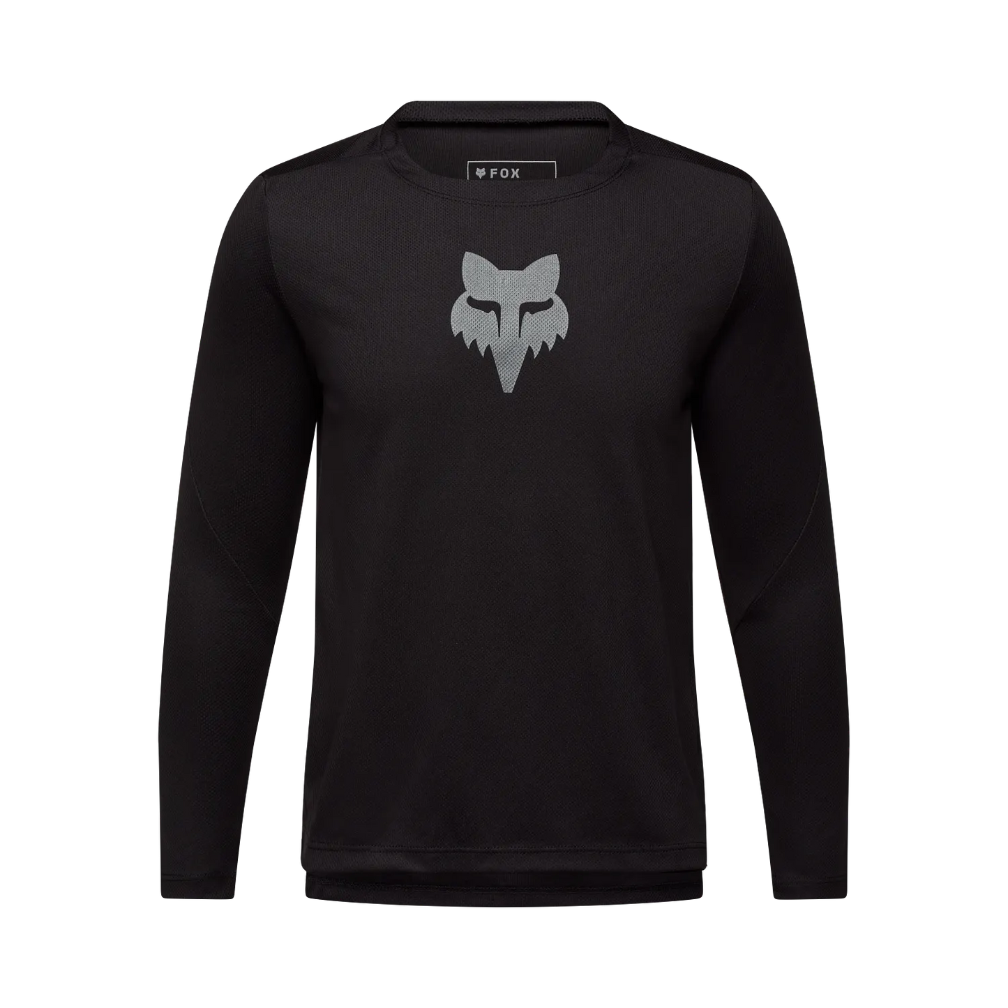 Maillot FOX RANGER HEAD Junior Manches Longues Noir