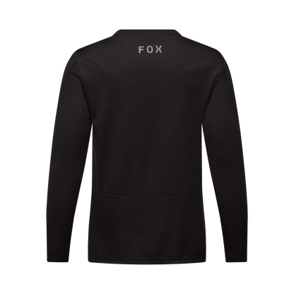 Maillot FOX RANGER HEAD Junior Manches Longues Noir