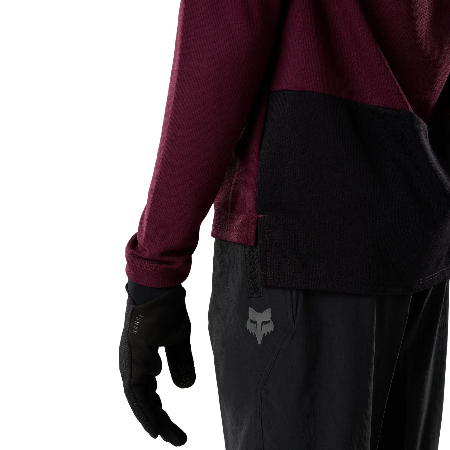 Maillot FOX RANGER FOX HEAD Junior Manches Longues Bordeaux