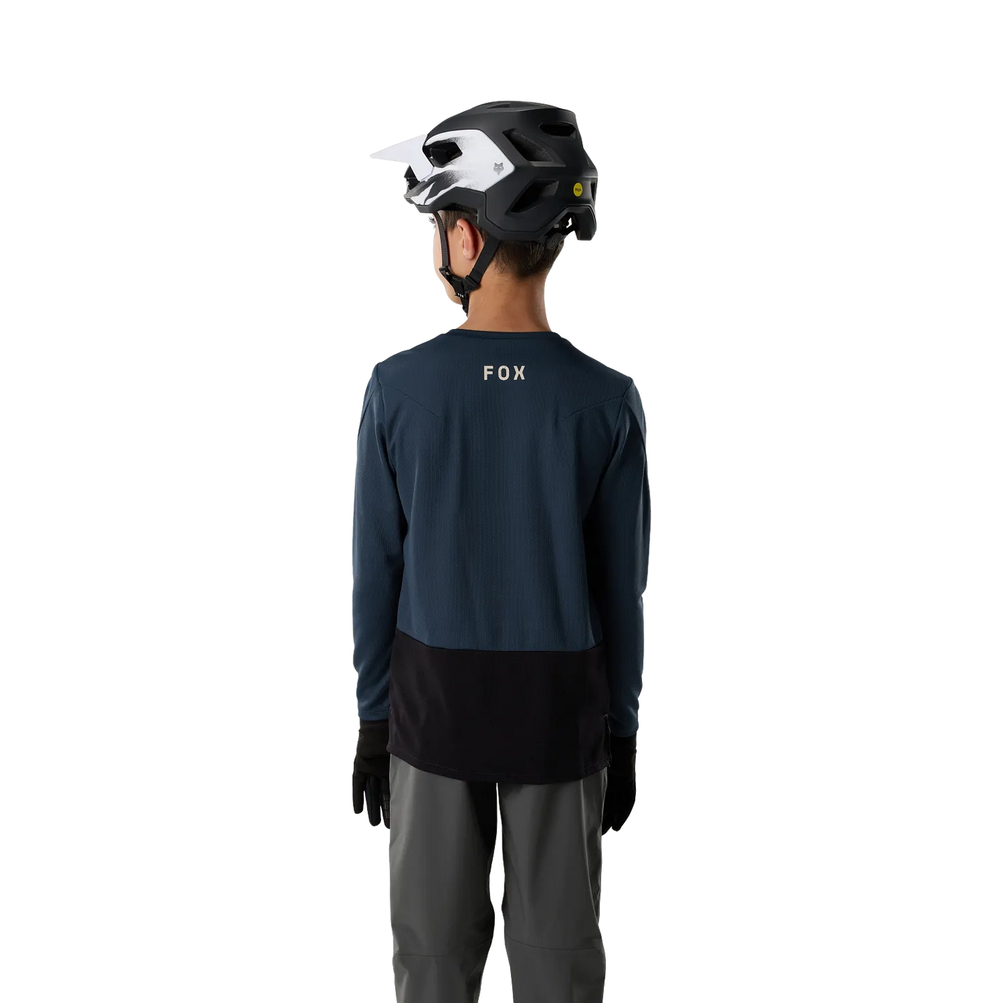 Maillot FOX RANGER FOX HEAD Junior Manches Longues Bleu Galaxy