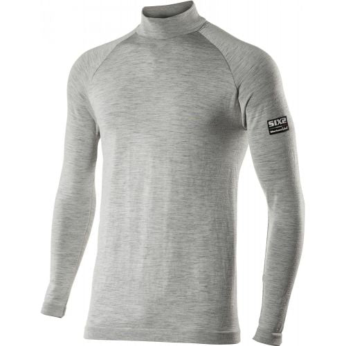 Sous-Vêtement SIXS TS3 MERINOS Manches Longues Gris