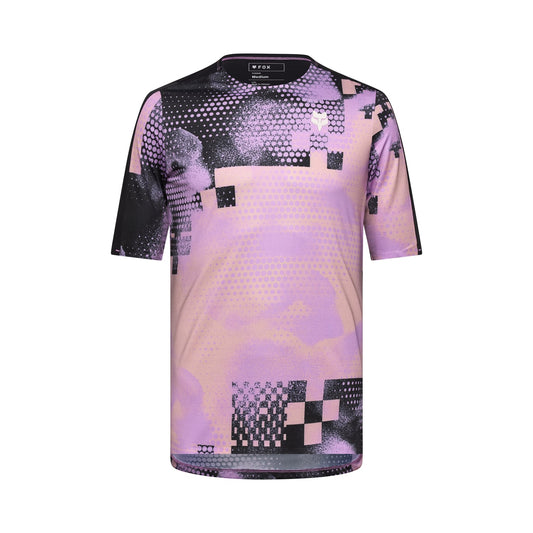 Maillot FOX FLEXAIR ASCENT PULSE Manches Courtes Noir/Rose