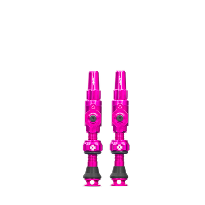 Valves Tubeless MUC-OFF Big Bore Lite (Presta) Médium Rose