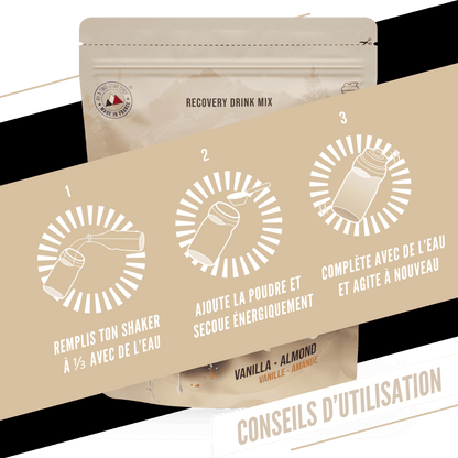 Boisson de Récupération BAOUW RECOVERY (500g) Vanille Amande