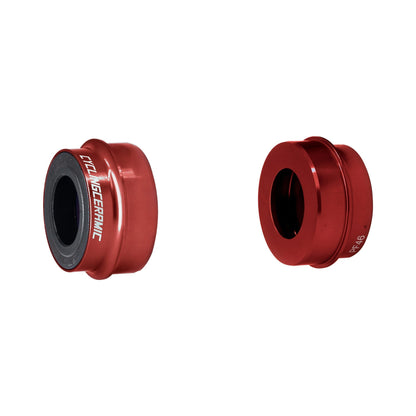 Boîtier de Pédalier CYCLINGCERAMIC PF30 Shimano Rouge