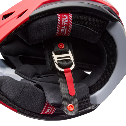 Casque VTT BELL FULL-10 MIPS LEVEL SET Blanc/Rouge