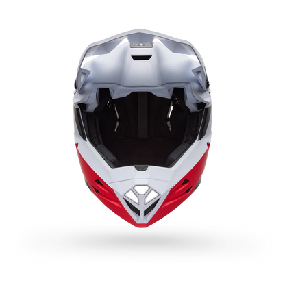 Casque VTT BELL FULL-10 MIPS LEVEL SET Blanc/Rouge