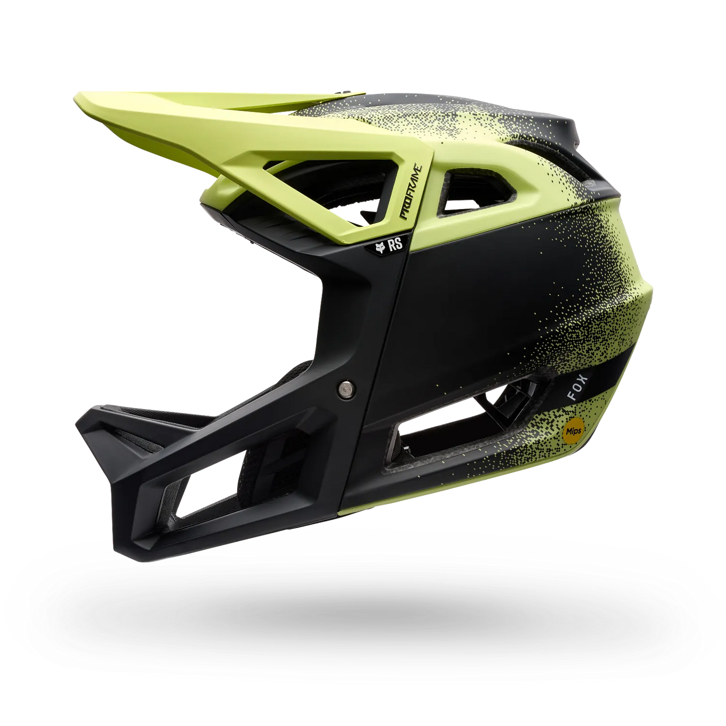 Casque VTT FOX PROFRAME RS AURA Citron Vert