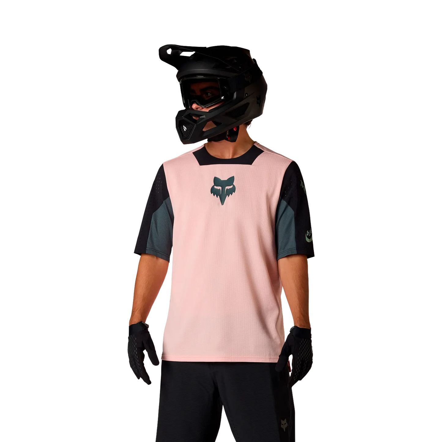 Maillot FOX DEFEND CREATION Manches Courtes Rose Blush